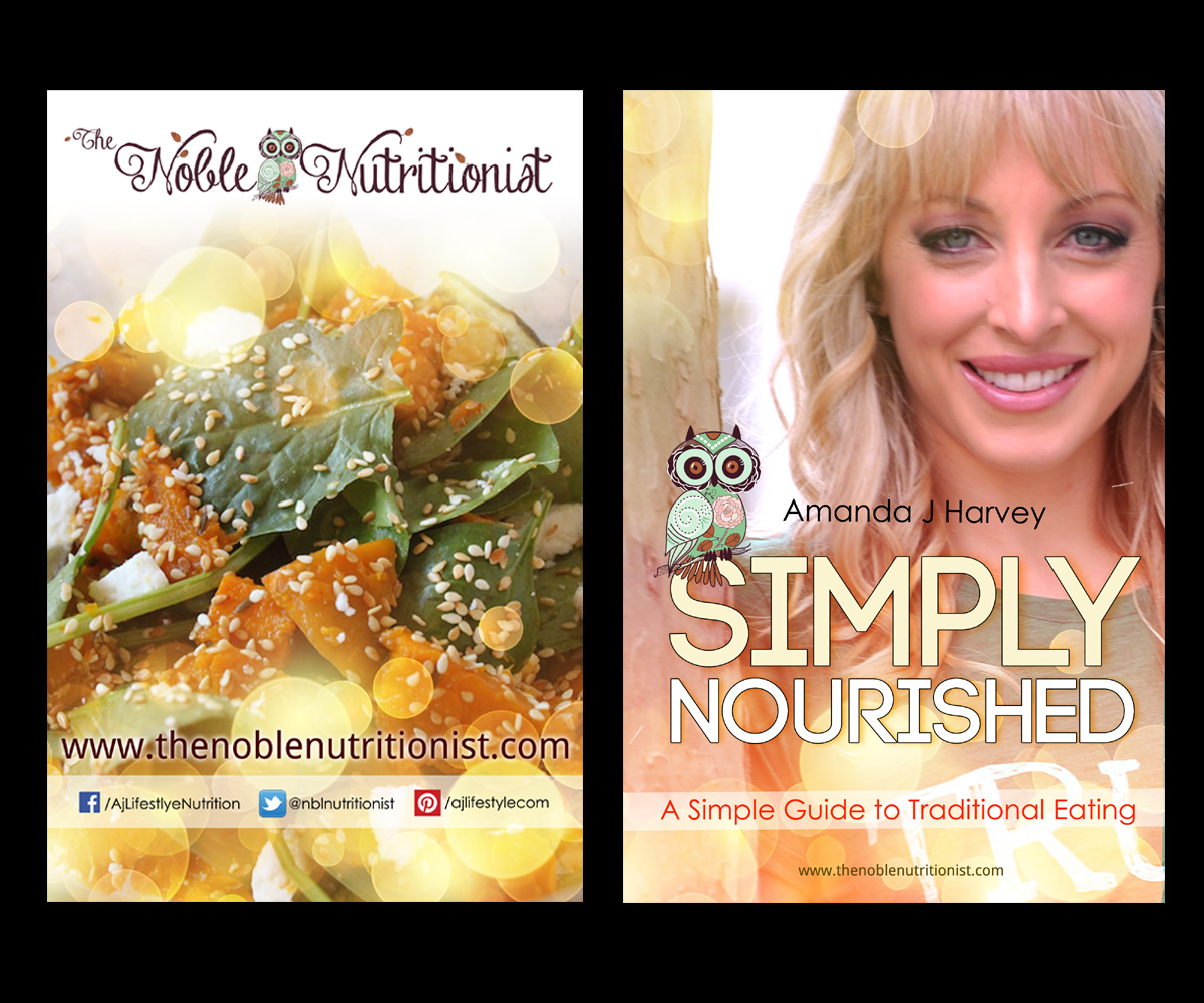 Book Cover Design by Satyajit Sil Creations for The Noble Nutritionist | Design #3393903