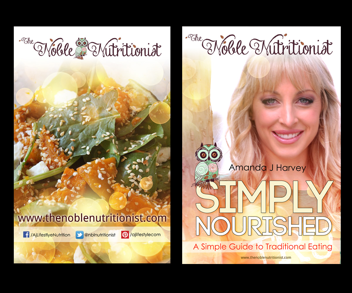Book Cover Design by Satyajit Sil Creations for The Noble Nutritionist | Design #3399238