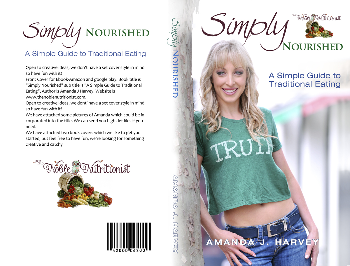 Book Cover Design by illuminati-design for The Noble Nutritionist | Design #3393976