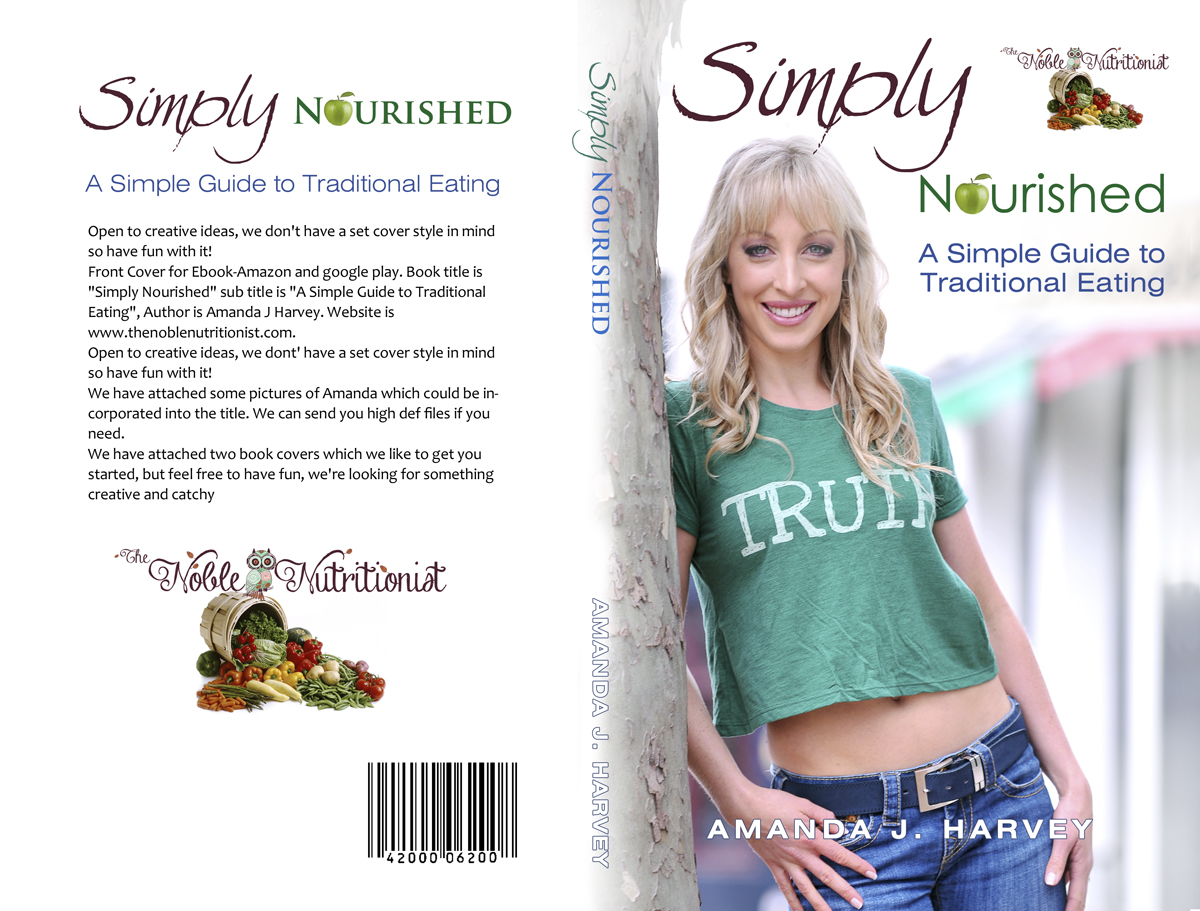 Book Cover Design by illuminati-design for The Noble Nutritionist | Design #3393977