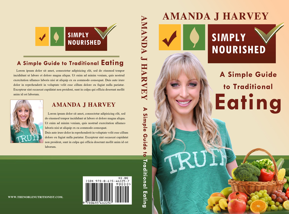 Book Cover Design by Vanes7 for The Noble Nutritionist | Design #3346766