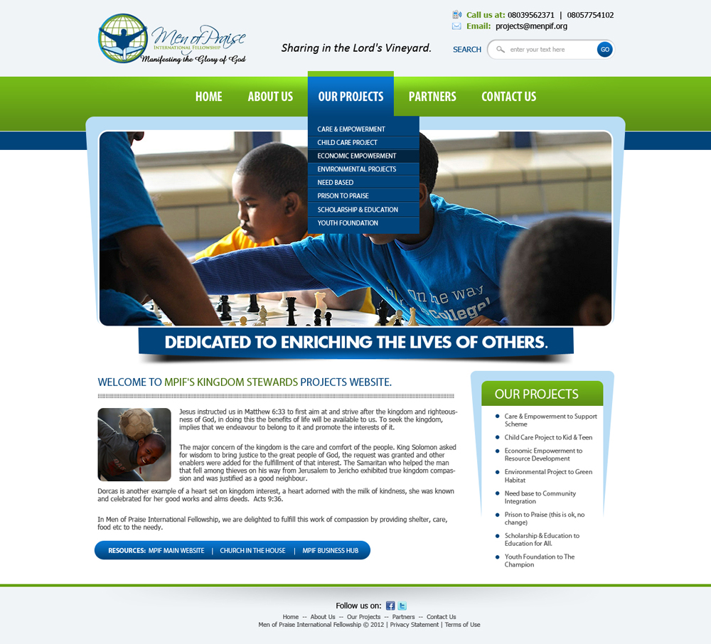 Diseño Web por Stevecreation para este proyecto | Diseño #817317