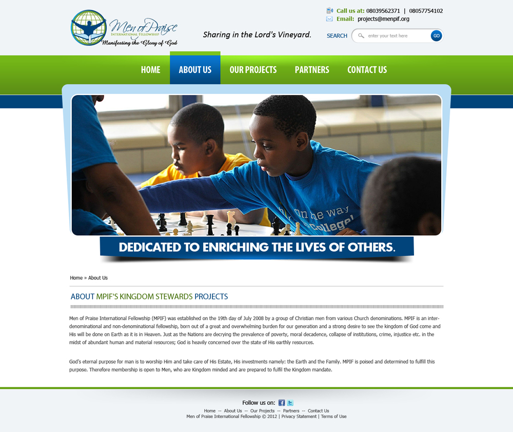 Web Design by Stevecreation for this project | Design #817318