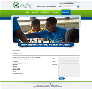 Web Design by Stevecreation for this project | Design: #817320