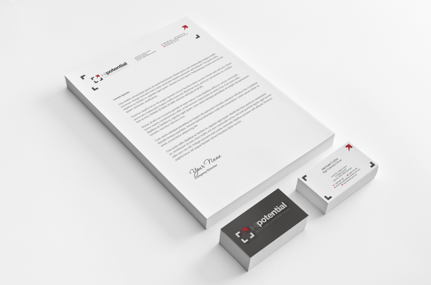 Stationery Design by HYPdesign for this project | Design #818976