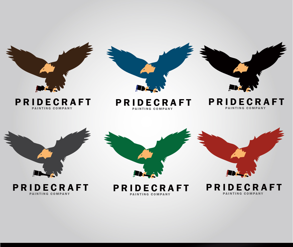 Logo Design by w7tak for Pride Craft Painting Company | Design #3330055