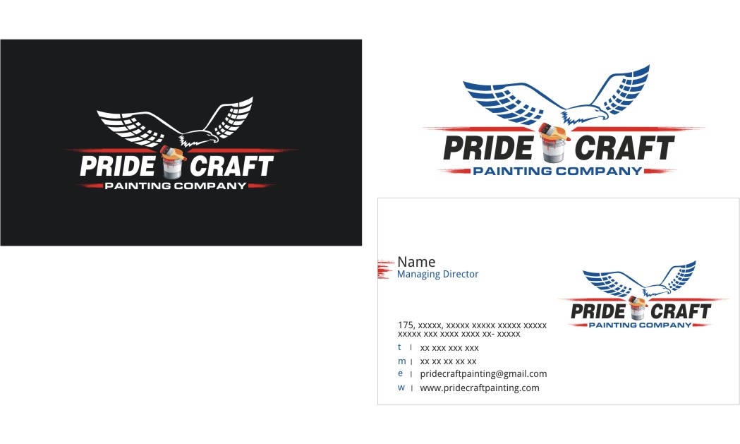 Logo-Design von ISHAN für Pride Craft Painting Company | Design #3327236