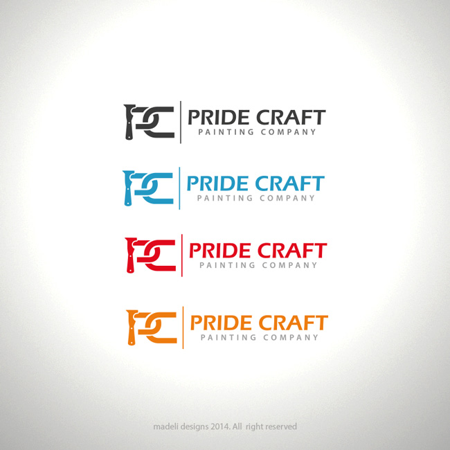 Logo-Design von madeli für Pride Craft Painting Company | Design: #3910687