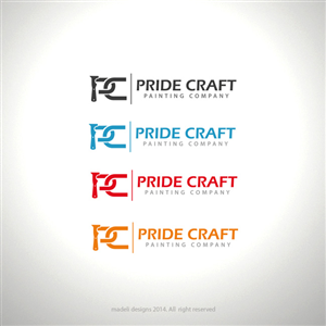 Logo-Design von madeli für Pride Craft Painting Company | Design: #3910687