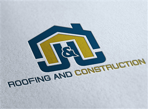 J & L Roofing and Construction | Logo Design by kelvinotis