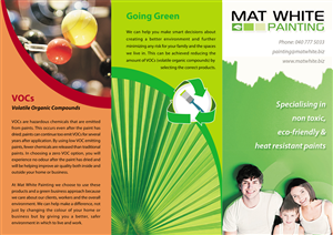 Diseño de Brochure por Nessie_79 para Mat white painting | Diseño: #834295