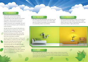 Diseño de Brochure por georgy55ke para Mat white painting | Diseño: #836613