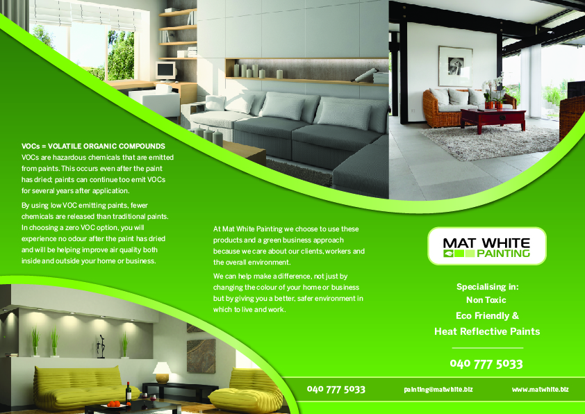 Brochure Design by georgy55ke for Mat white painting | Design #836863