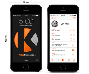 Visitenkarten-Design von  Daria für Kitto Insurance, Inc | Design: #3353655