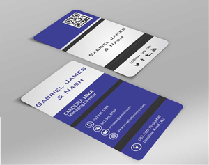 Business Card Design by AwsomeD for Gabriel James & Nash Ltd | Design: #3326360