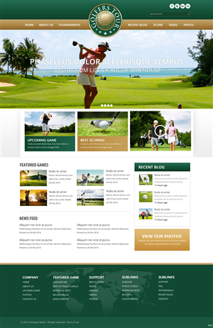 Wordpress Design by pb for this project | Design: #3335599