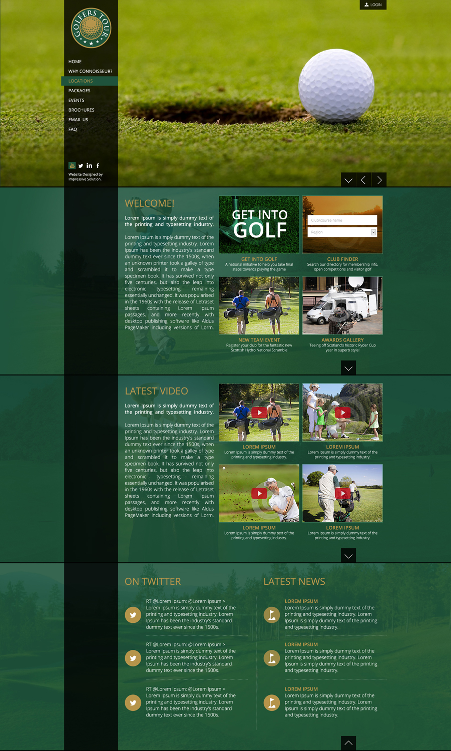 Wordpress Design by Impressive Solutions for this project | Design #3345749