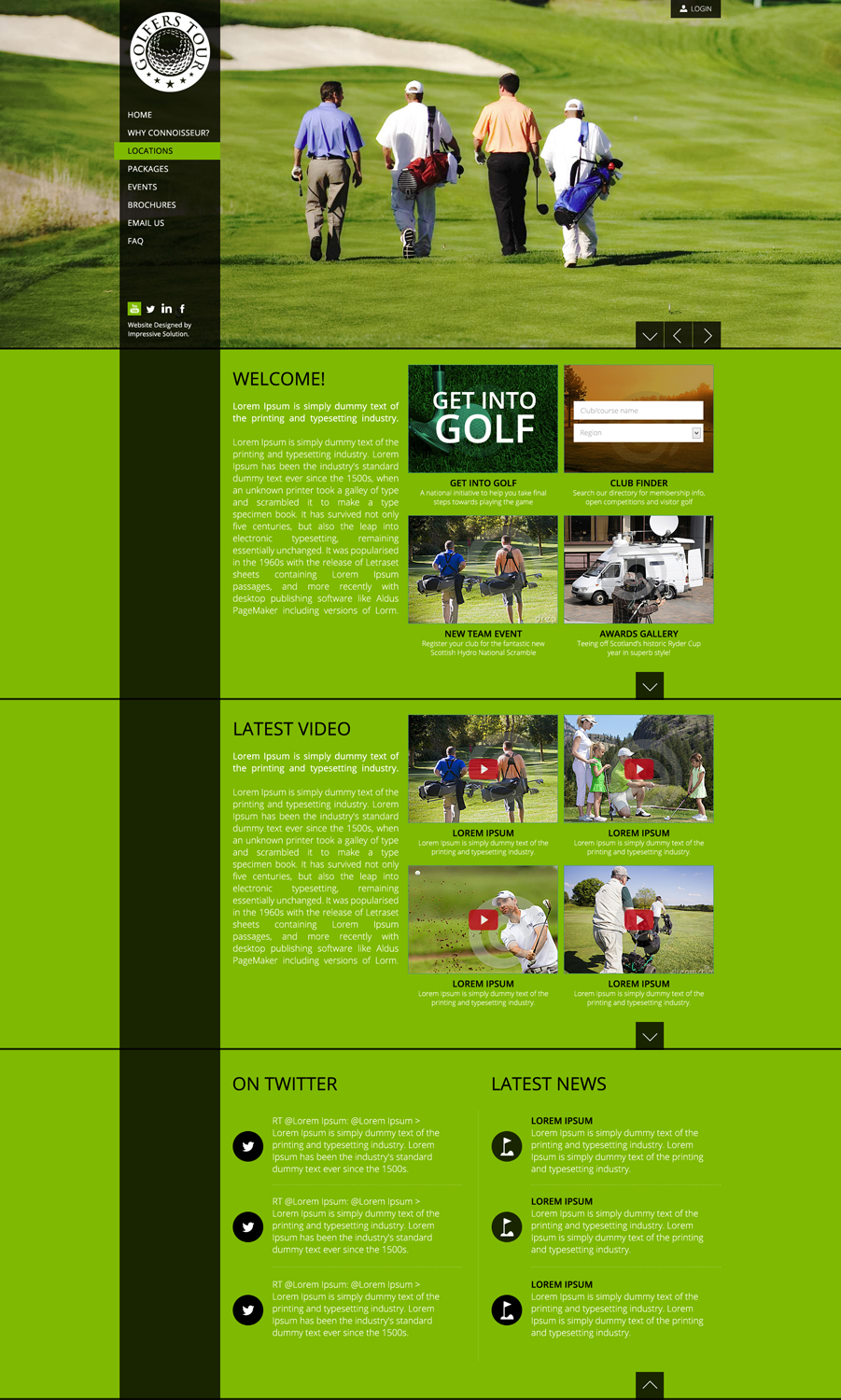 Wordpress Design by Impressive Solutions for this project | Design #3345753