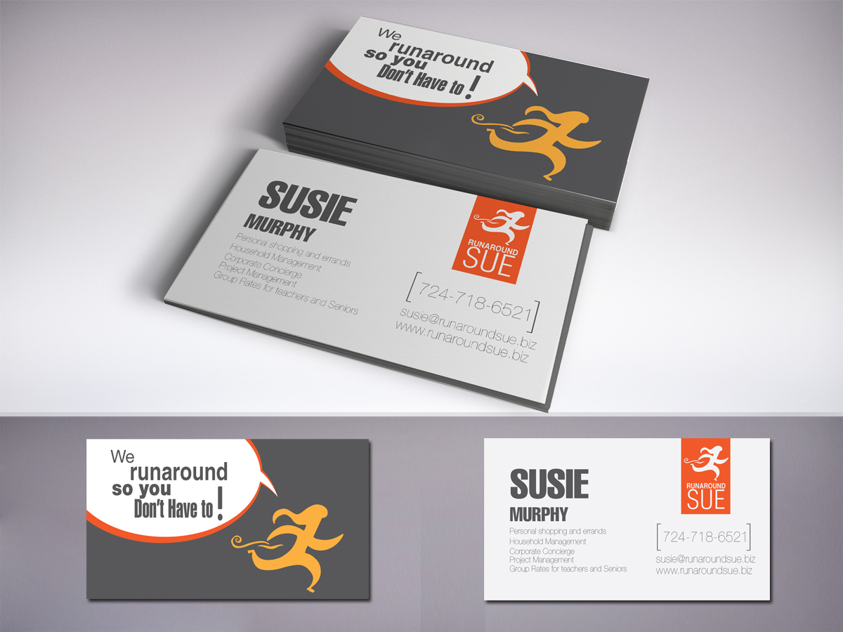 Visitenkarten-Design von LR Design für Runaround Sue | Design #3422787