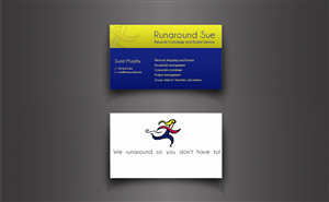 Business Card Design by a b c d sign