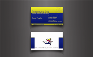 Business Card Design by a b c d sign for Runaround Sue | Design: #3411574