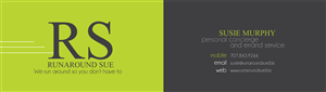 Business Card Design by Bfergus for Runaround Sue | Design #3335501