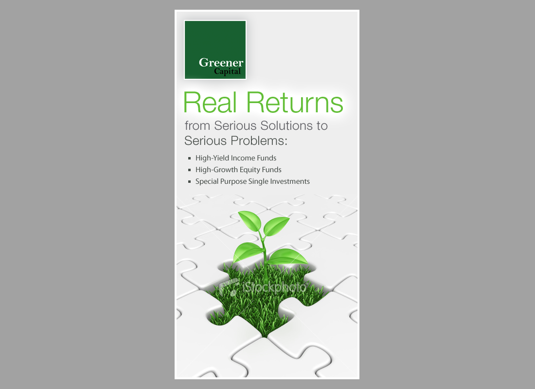 Banner Ad Design by yadunath for Greener Capital | Design #844822