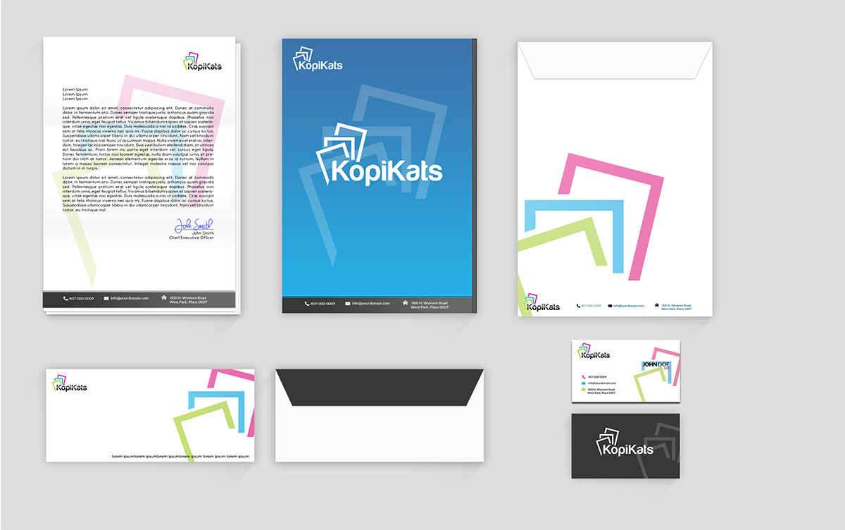 Stationery Design by hesanhasan for KopiKats | Design #3332284