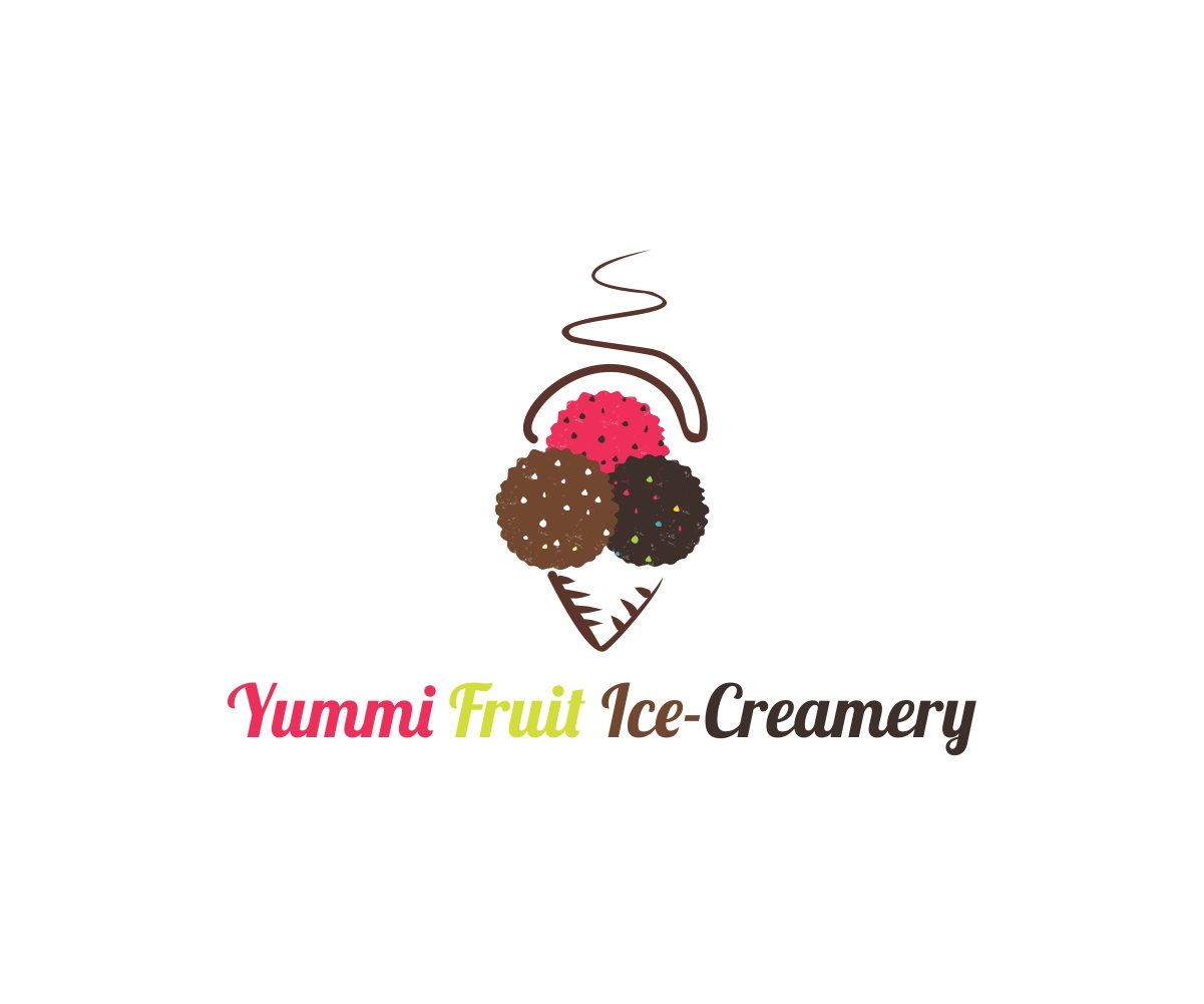 Design de Logo par Mandarina pour Yummi Fruit Ice-Creamery | Design #3329845
