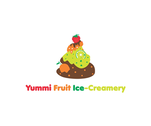 Logo Design by Mandarina for Yummi Fruit Ice-Creamery | Design: #3329862