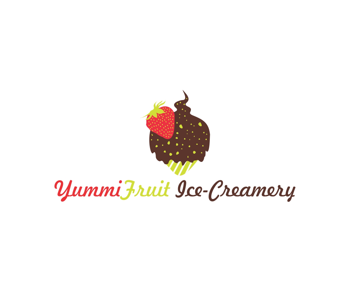 Logo Design by Mandarina for Yummi Fruit Ice-Creamery | Design #3329938