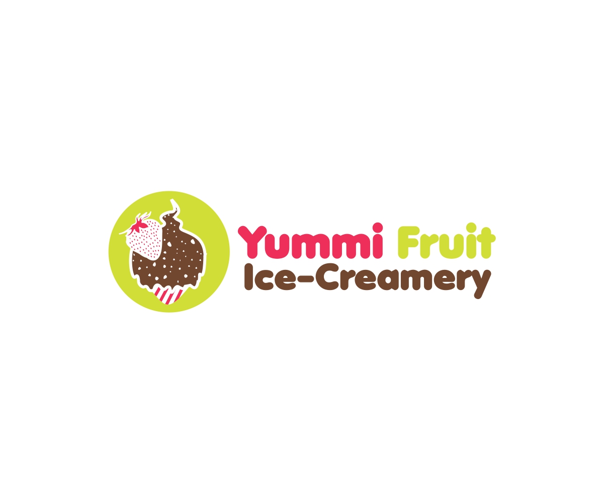 Logo Design by Mandarina for Yummi Fruit Ice-Creamery | Design #3329960