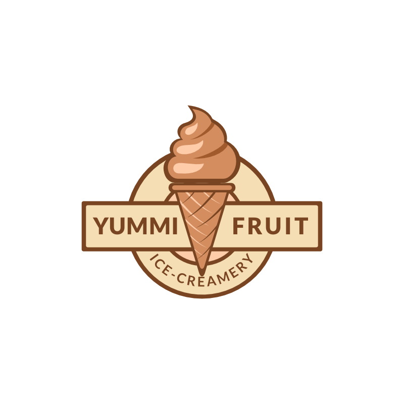 Logo Design by sd21 for Yummi Fruit Ice-Creamery | Design #3363784