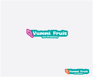 Logo Design by Hamiz Imran for Yummi Fruit Ice-Creamery | Design: #3327454