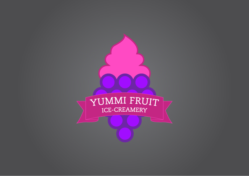 Logo Design by LEE MING YAO for Yummi Fruit Ice-Creamery | Design #3350119