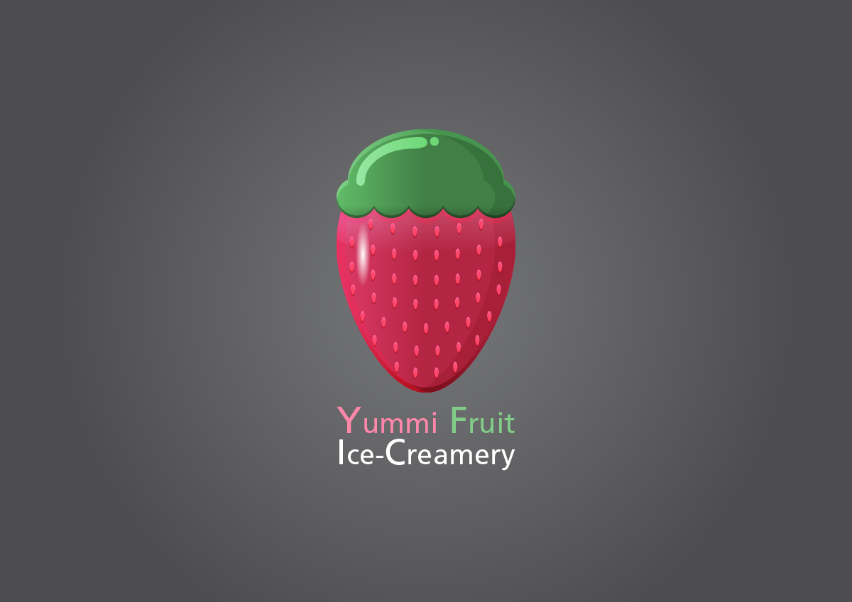 Logo Design by LEE MING YAO for Yummi Fruit Ice-Creamery | Design #3353564