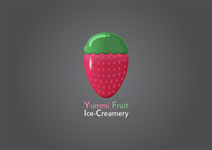 Logo Design by LEE MING YAO for Yummi Fruit Ice-Creamery | Design: #3353564