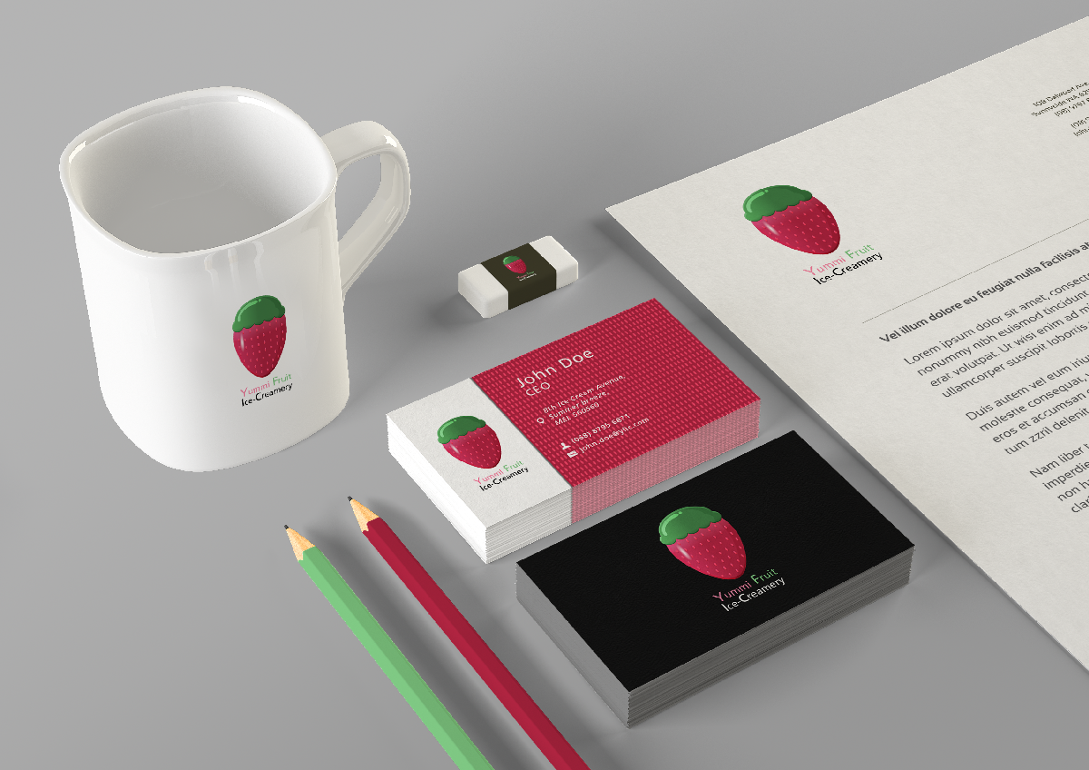 Logo-Design von LEE MING YAO für Yummi Fruit Ice-Creamery | Design #3353565