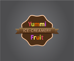 Logo Design by LEE MING YAO for Yummi Fruit Ice-Creamery | Design: #3357652