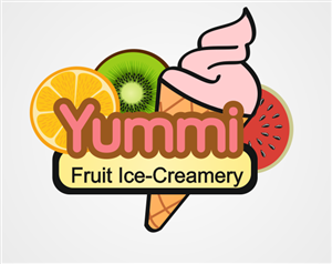 Logo Design by gomeshilarymarcos for Yummi Fruit Ice-Creamery | Design: #3400182
