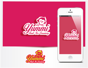 Logo Design by alizainbarkat for Yummi Fruit Ice-Creamery | Design: #3466377