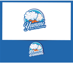 Logo Design by alizainbarkat for Yummi Fruit Ice-Creamery | Design: #3470456