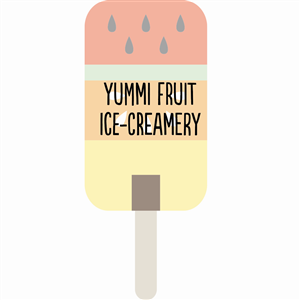 Logo Design by lejendesigns for Yummi Fruit Ice-Creamery | Design: #3341389