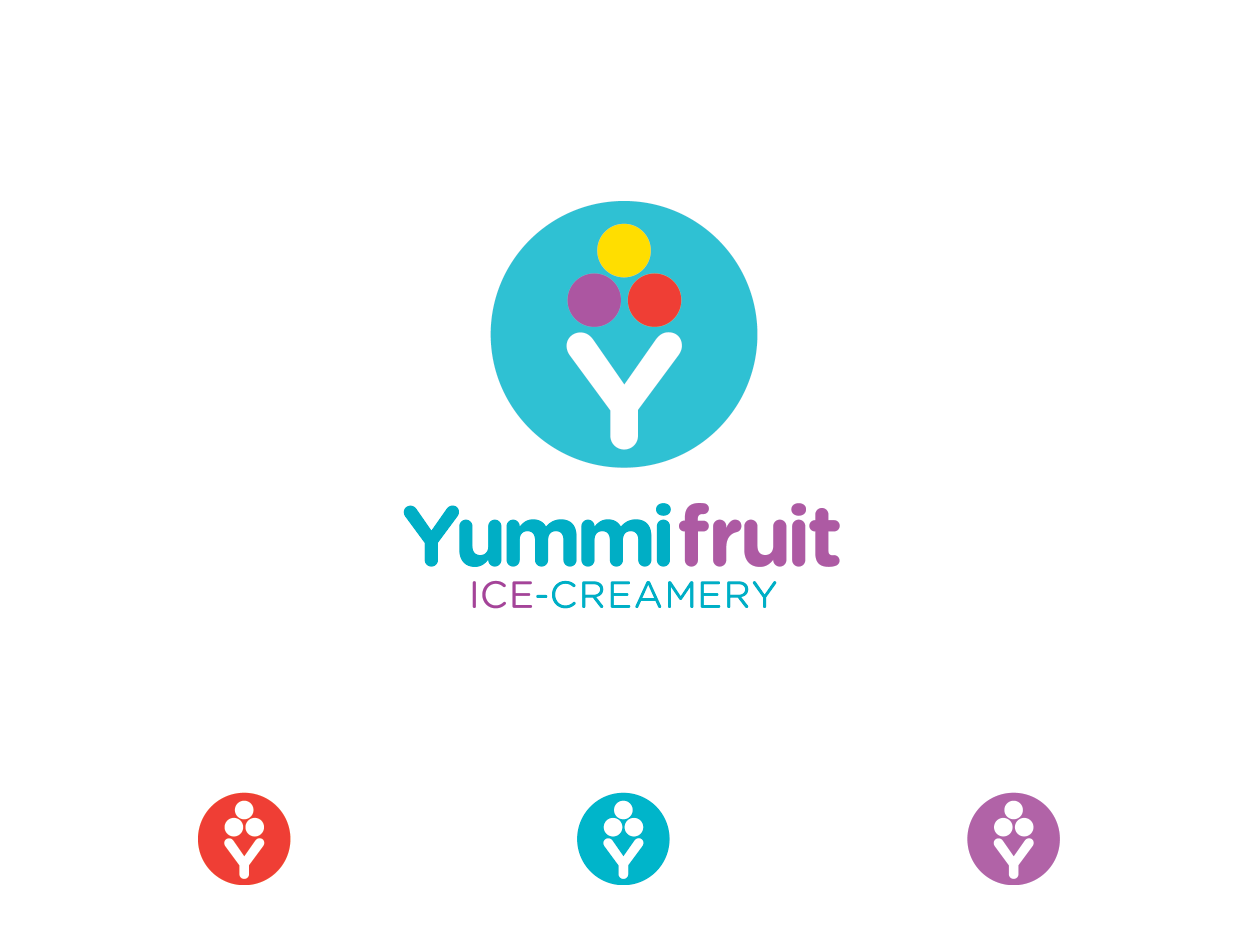 Diseño de Logo por bluejet para Yummi Fruit Ice-Creamery | Diseño #3343528