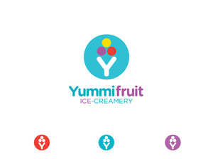 Logo-Design von bluejet für Yummi Fruit Ice-Creamery | Design #3343528