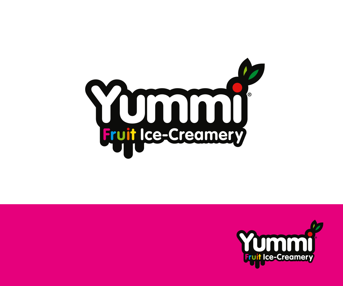 Logo Design by The Logo Studio. for Yummi Fruit Ice-Creamery | Design: #3341636