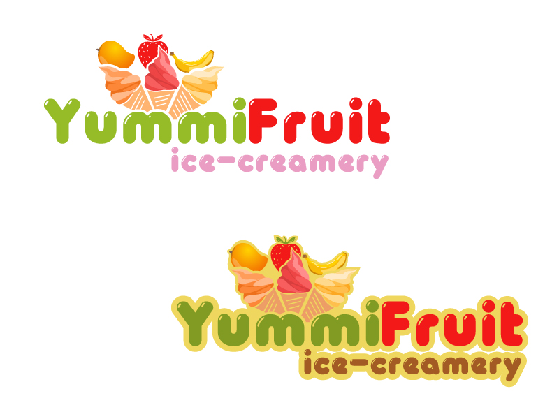 Logo-Design von Designers Group für Yummi Fruit Ice-Creamery | Design #3343771