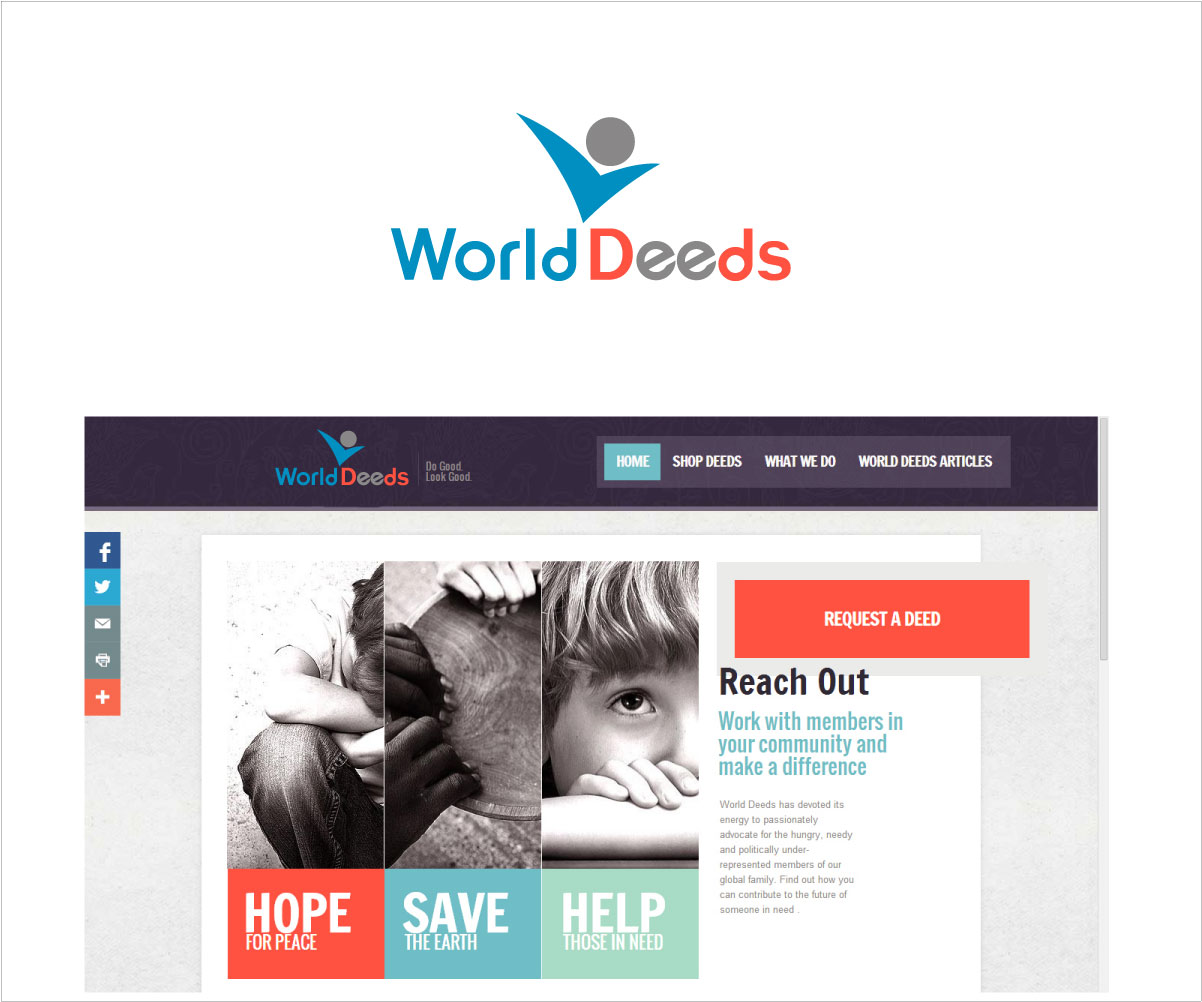 Logo Design by ergo™ for World Deeds, LLC | Design #3350704