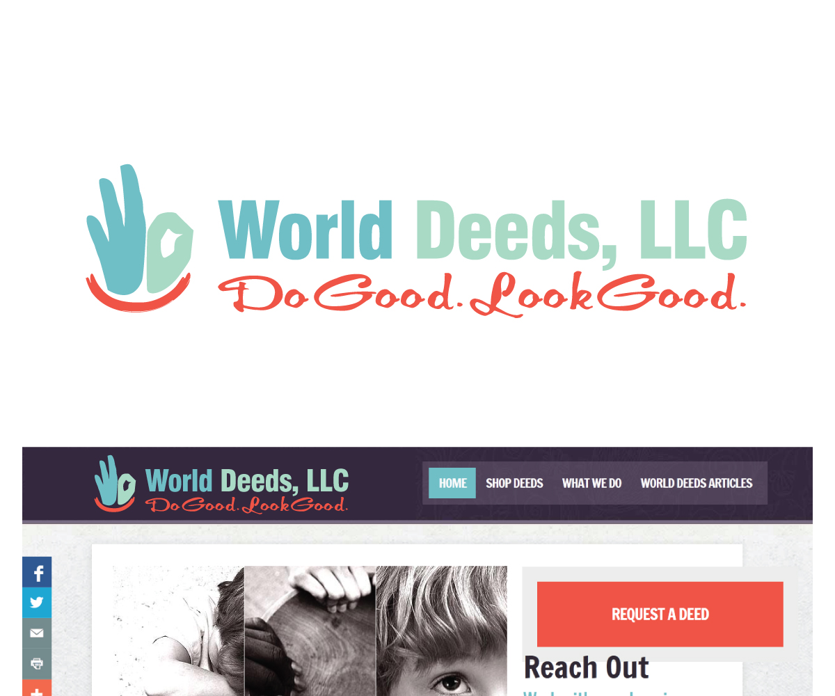 Logo Design by lokiasan for World Deeds, LLC | Design #3345962