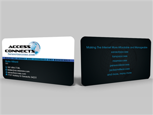 Business Card Design by Hardcore Design for Access Connects | Design: #3350083